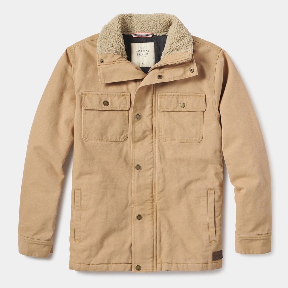 Normal brand canvas chore coat